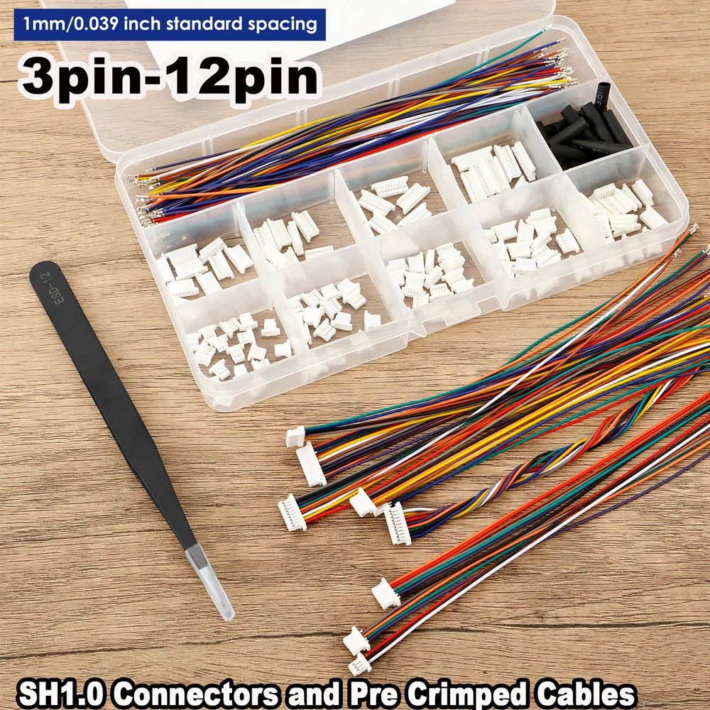 SH1.0mm Connector Kit with 150 - Drone Kit Plug And Play recension och pris