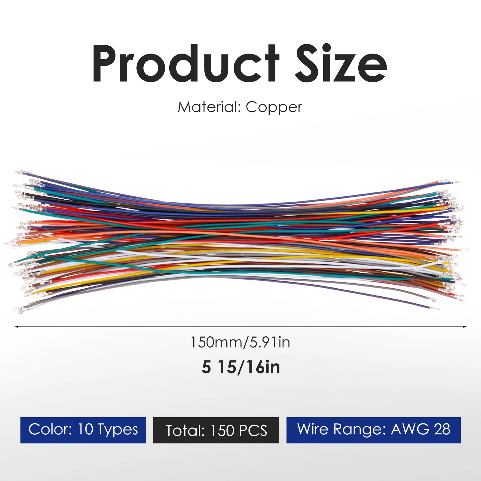 SH1.0mm Connector Kit with 150 - Drone Kit Plug And Play recension och pris