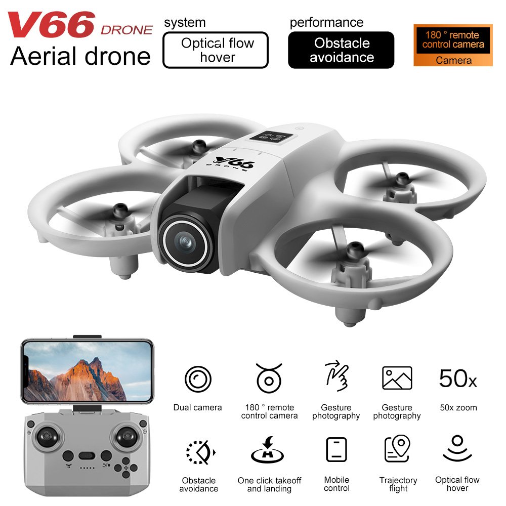 New V66 Mini Drone HD Camera 4 - Drone Kit Professional recension och pris