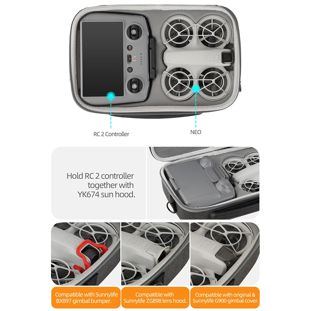 For DJI NEO RC 2 Remote Contro - Drone Kit With Camera recension och pris