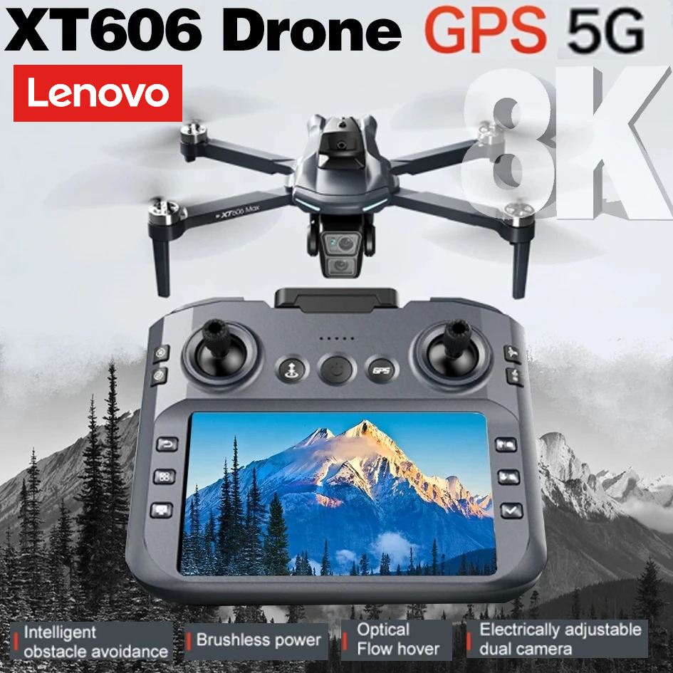 Lenovo XT606 Drone Professiona - Drone Kit Long Range recension och pris