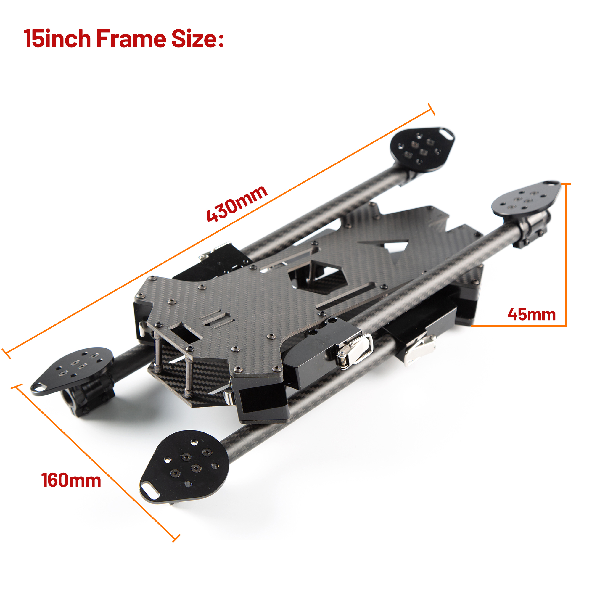 15inch /17inch FPV Carbon Fibe - Drone Kit Fpv recension och pris