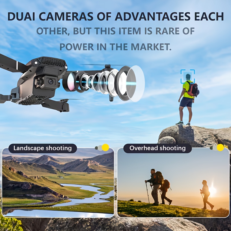 2026 New E88 MAX & E99 PRO Fol - Drone Kit With Camera recension och pris