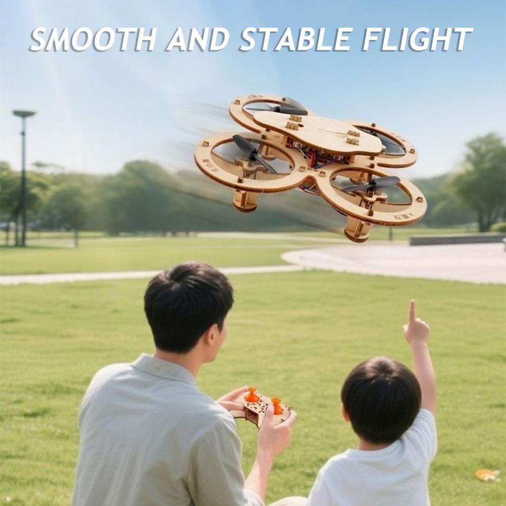 Rc Drone Toy Wooden Drone Puzz - Drone Kit Beginner recension och pris