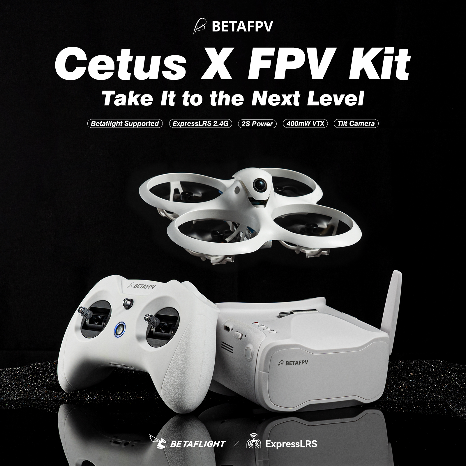 BETAFPV Cetus X FPV Kit Racing - Drone Kit With Camera recension och pris