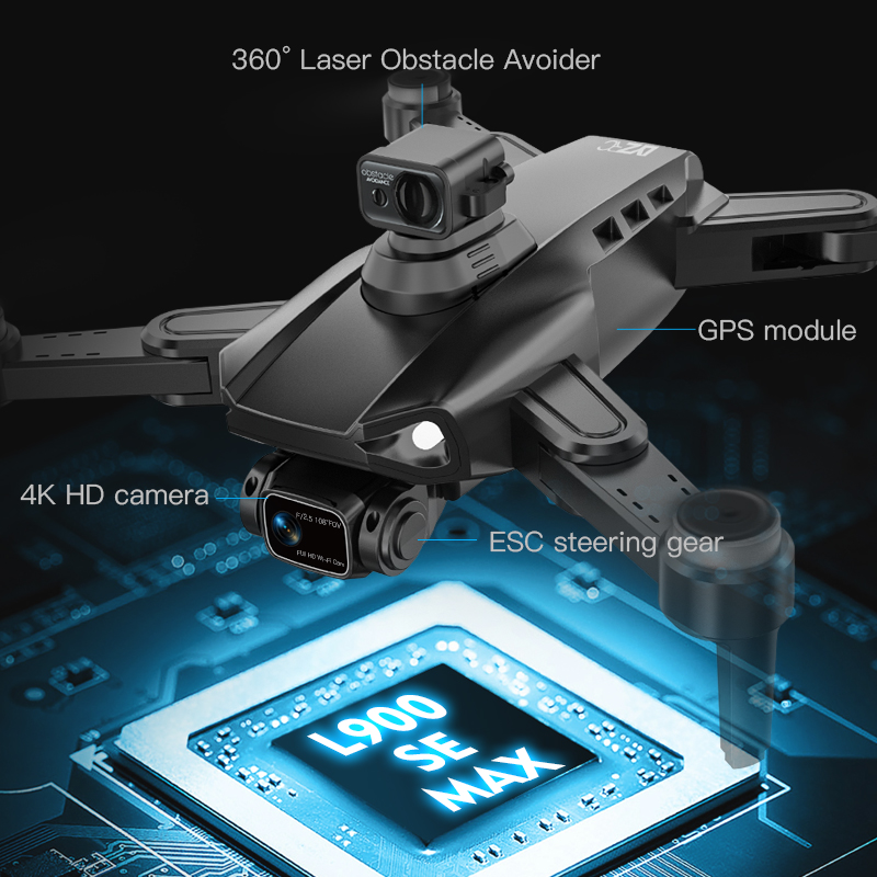 L900/L200 Pro MAX Professional - Drone Kit Vtol recension och pris