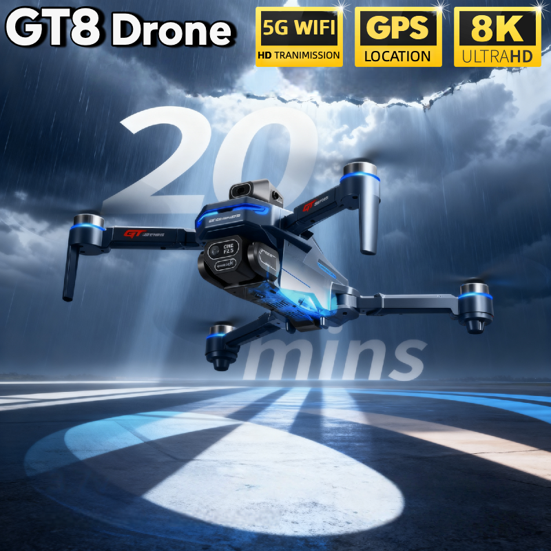 For Genuine GT8 Drone 4K Profe - Drone Kit Long Range recension och pris