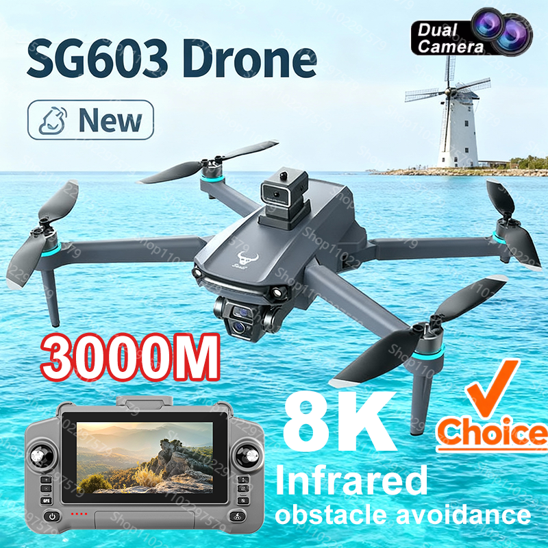 New Brushless Power SG603PRO D - Drone Kit Long Range recension och pris