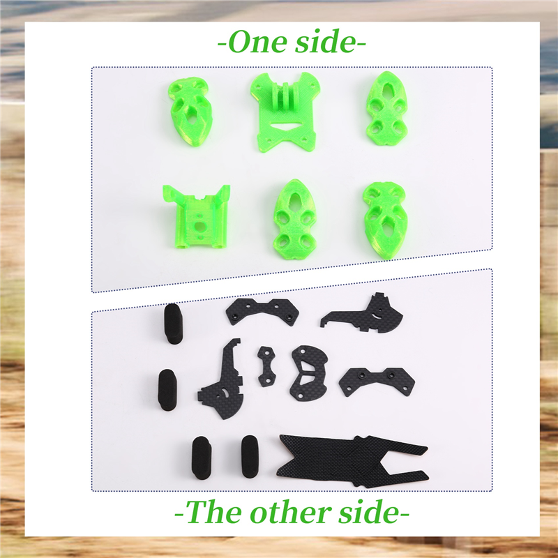 For FPV Racing Drone Frame Kit - Drone Kit Parts Included recension och pris