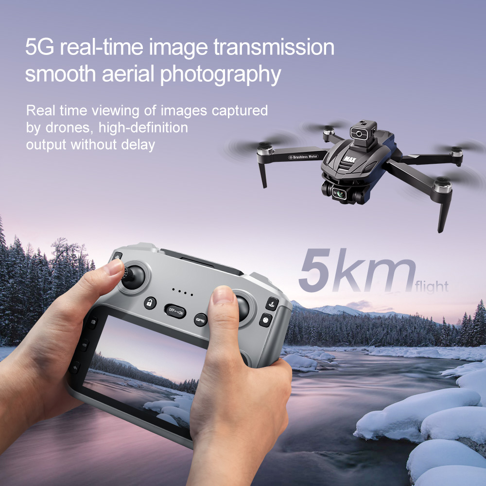 V168 PRO Max GPS Drone 8K Prof - Drone Kit Professional recension och pris