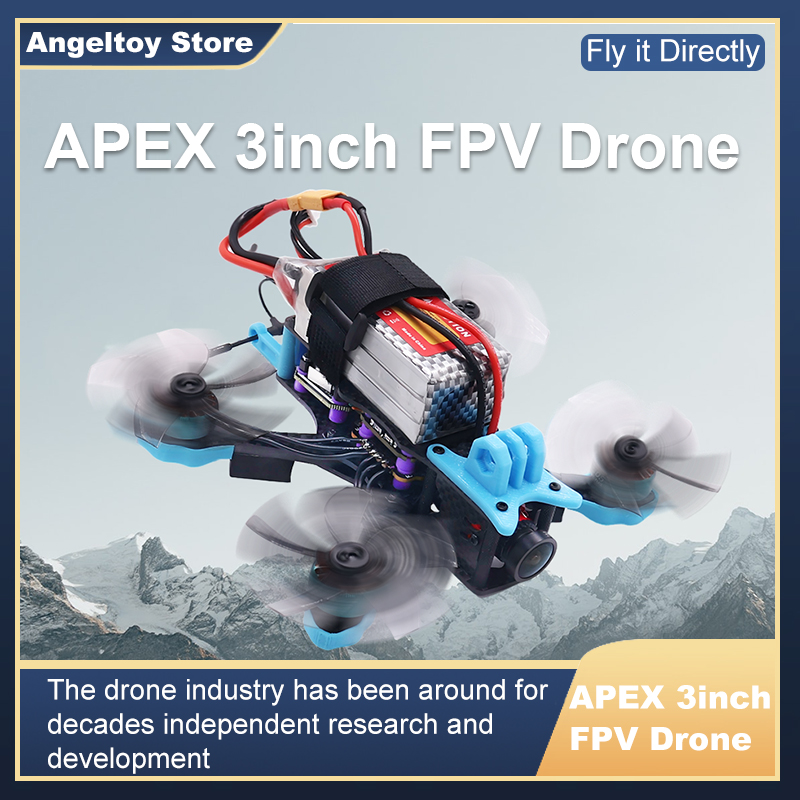 B-CUBE APEX 3inch FPV Drone Fr - Drone Kit Octocopter recension och pris