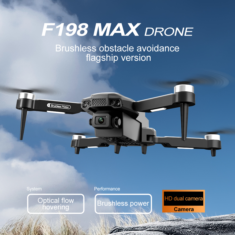New F198 Drone Professional Du - Drone Kit Vtol recension och pris