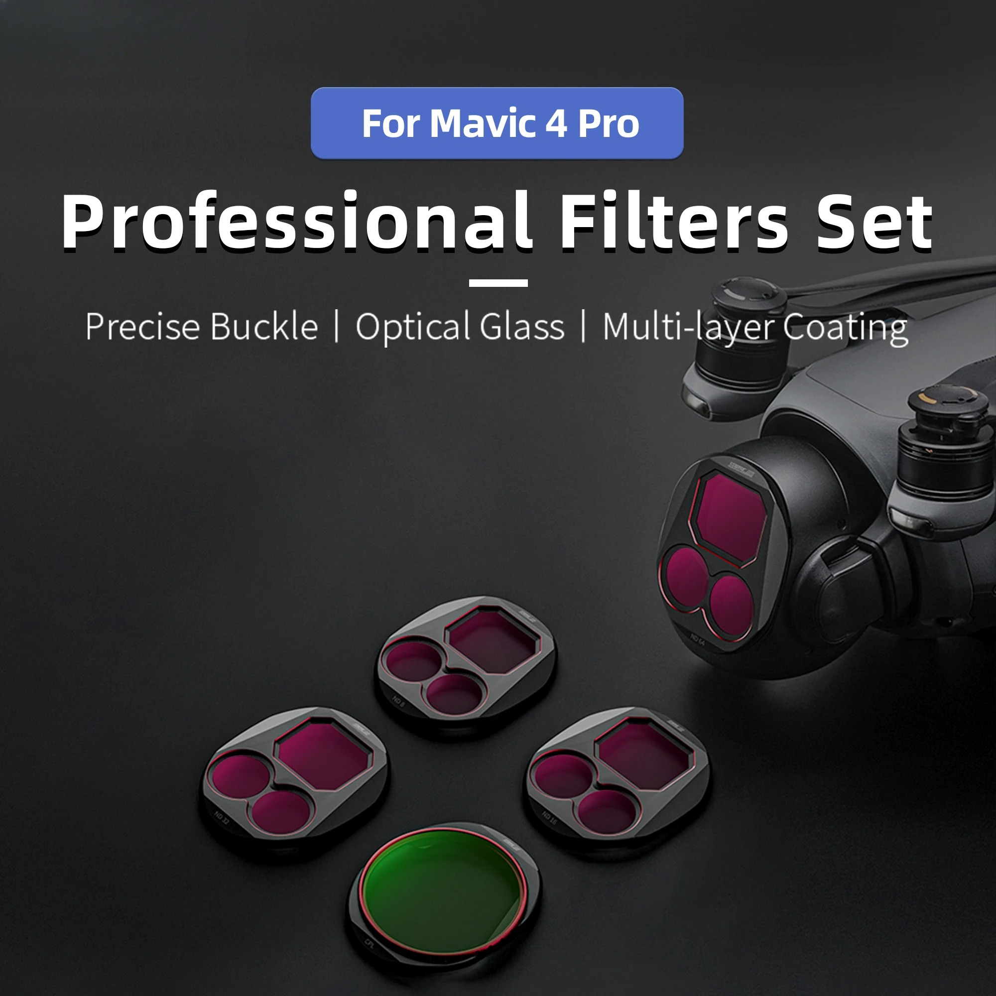 4Pcs Drone Camera ND Filters S - Drone Kit Waterproof recension och pris