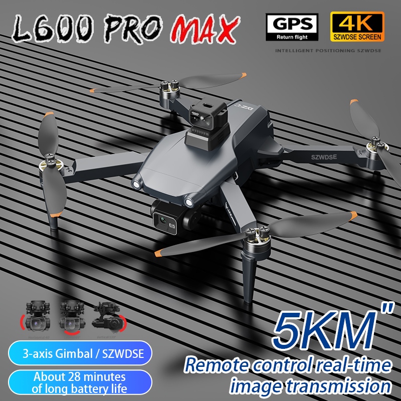 L600 Pro MAX /L600 PRO Drone 4 - Drone Kit Professional recension och pris