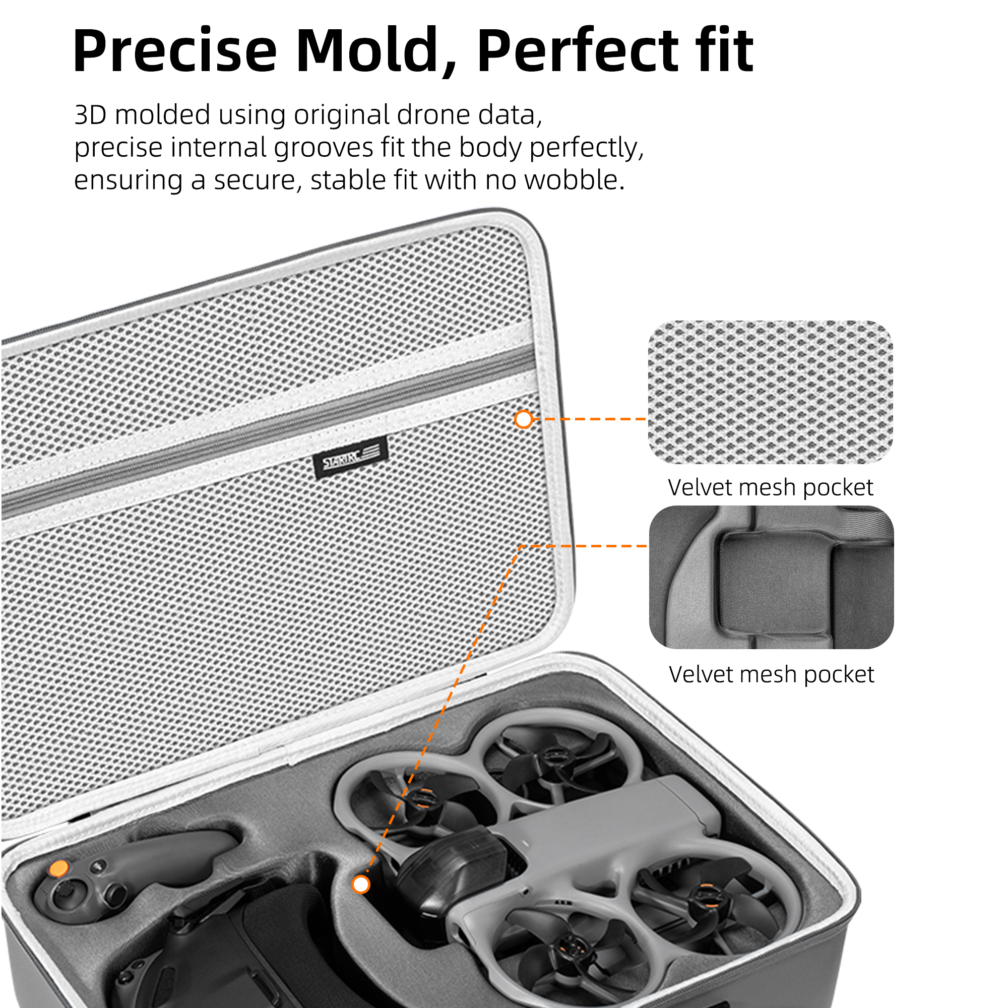 Portable Storage Bag For DJI A - Drone Kit Waterproof recension och pris