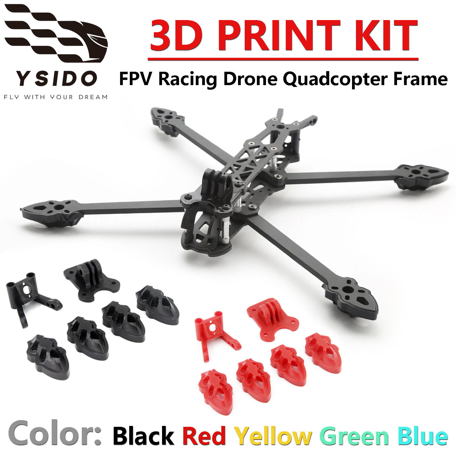 Camera Mounting/Antenna/Motor  - Drone Kit Build Yourself recension och pris