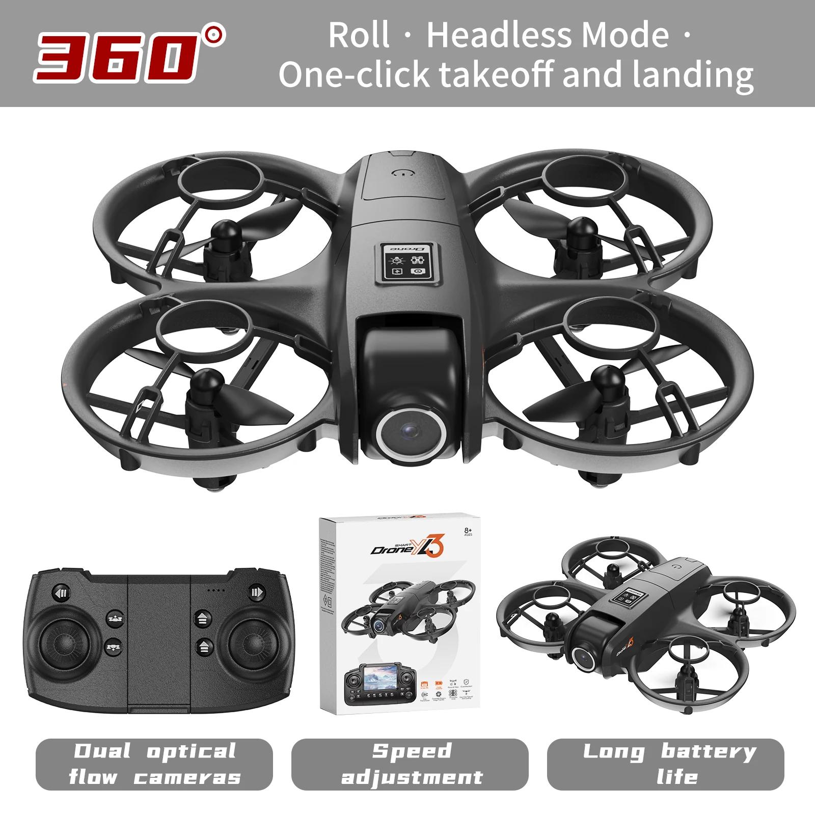 New YL3 RC Drone 8K 1080P Wide - Drone Kit Professional recension och pris