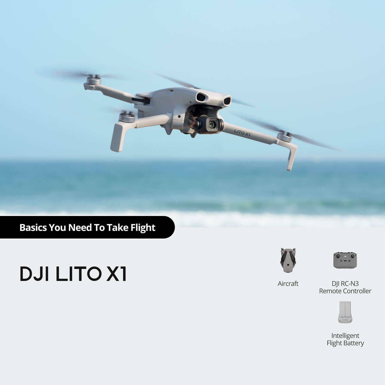 Lito X1 Smooth Flight Kit RC-N - Drone Kit With Camera recension och pris