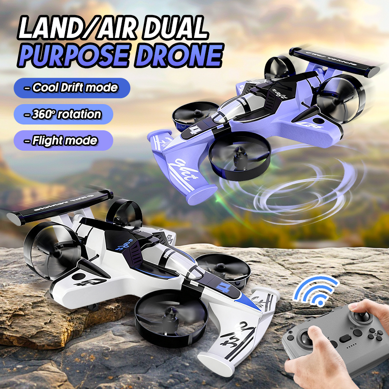2in1 Mini Drone Air-Ground Fly - Drone Kit Professional recension och pris
