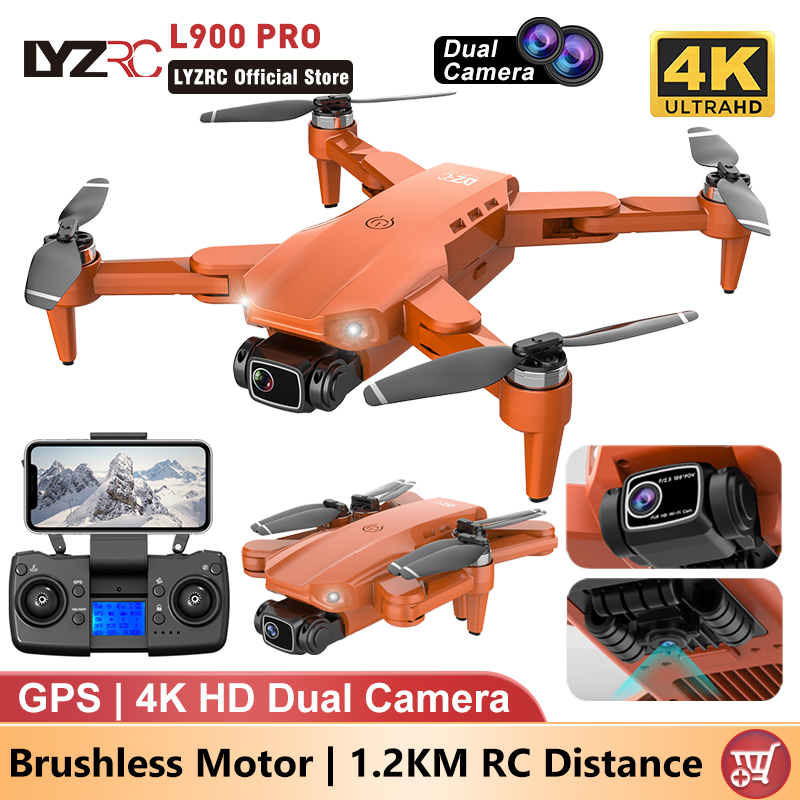 LYZRC L900 PRO GPS Drone 4K Pr - Drone Kit Vtol recension och pris