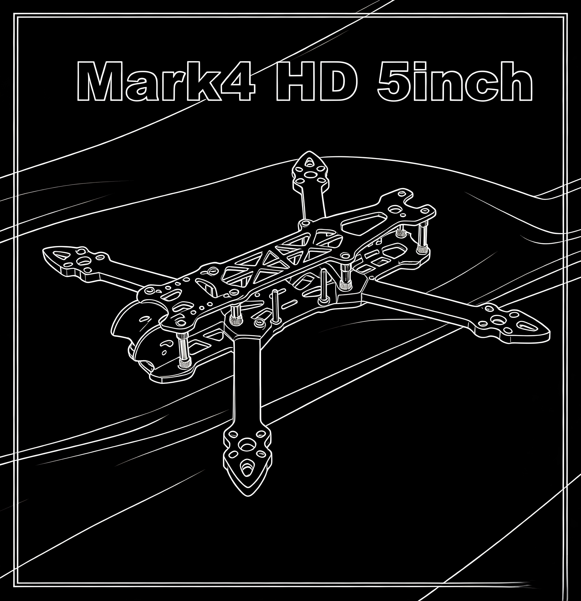 MARK4 V2 Mark 4 V2 5inch 240mm - Drone Kit Octocopter recension och pris