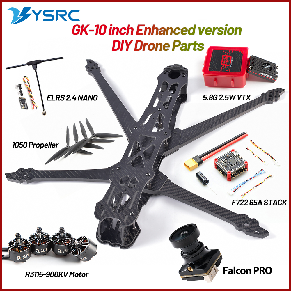 GK-V3 10 inch 435mm Wheelbase  - Drone Kit Fpv recension och pris