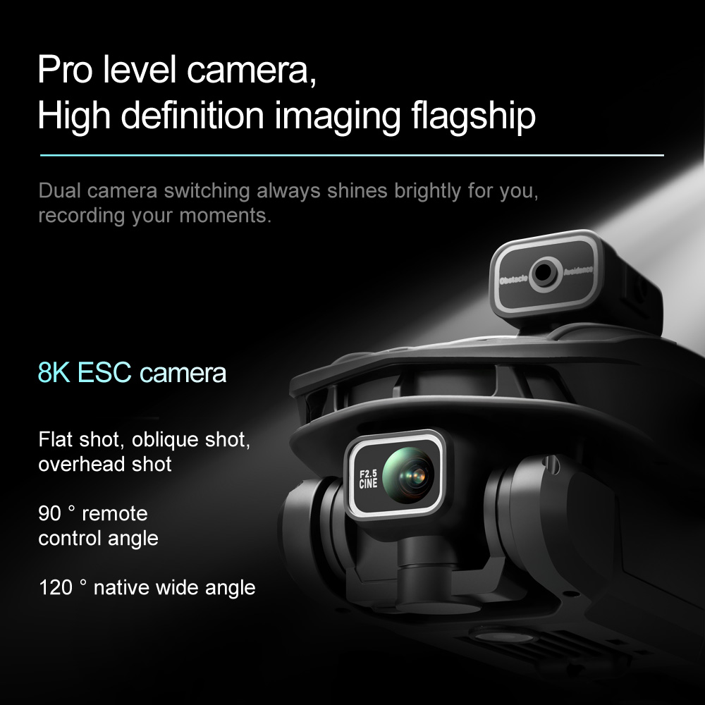 Lenovo V168 MAX 8K HD Drone 5G - Drone Kit Long Range recension och pris