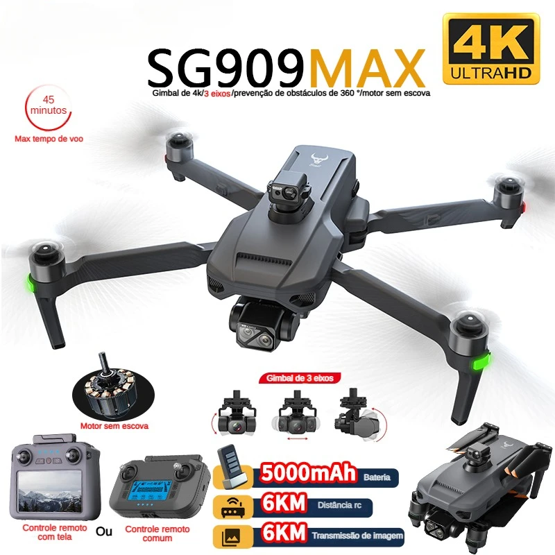 ZLL SG909 SG909MAX Professiona - Drone Kit Professional recension och pris