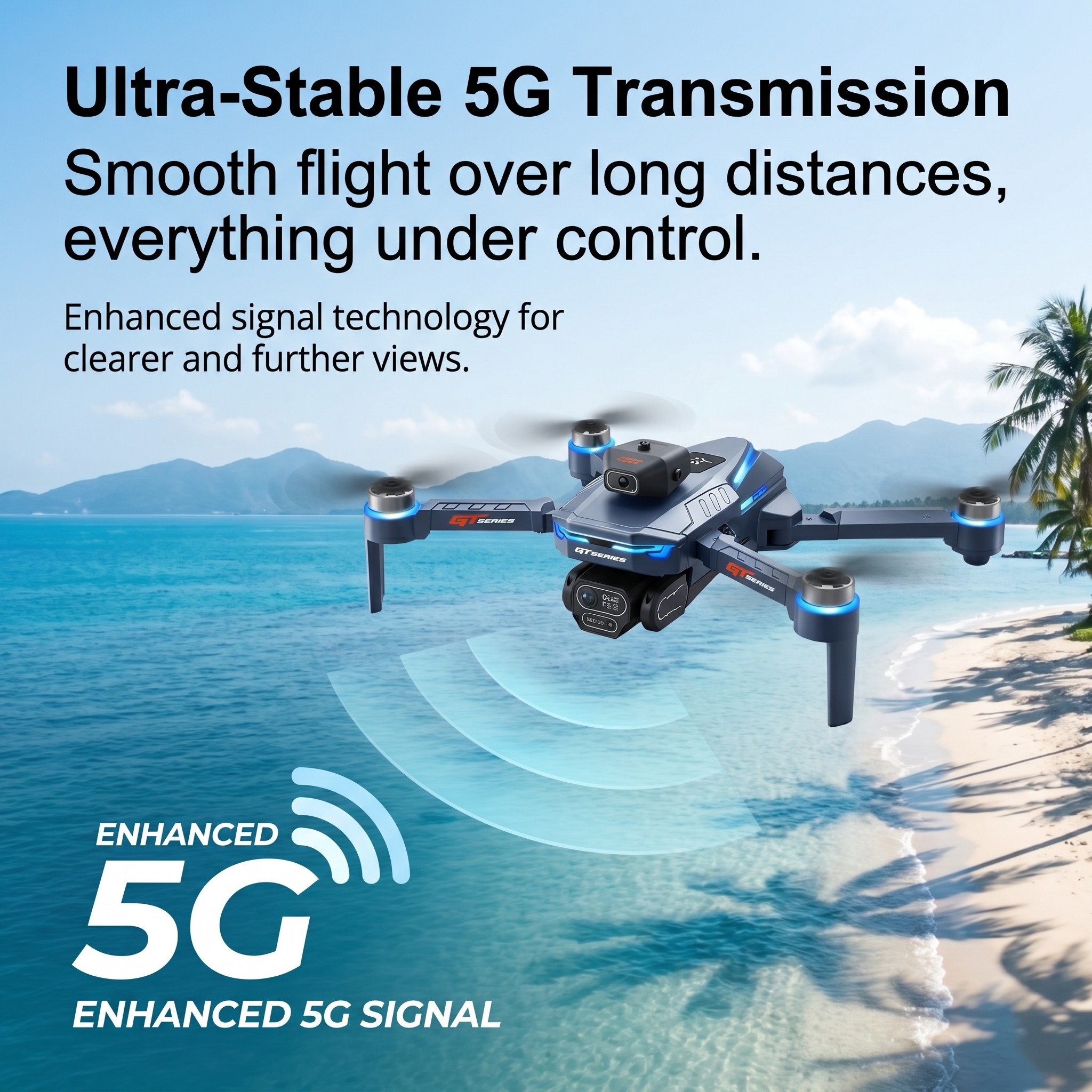 New Drone GT8 8K Professional  - Drone Kit Professional recension och pris